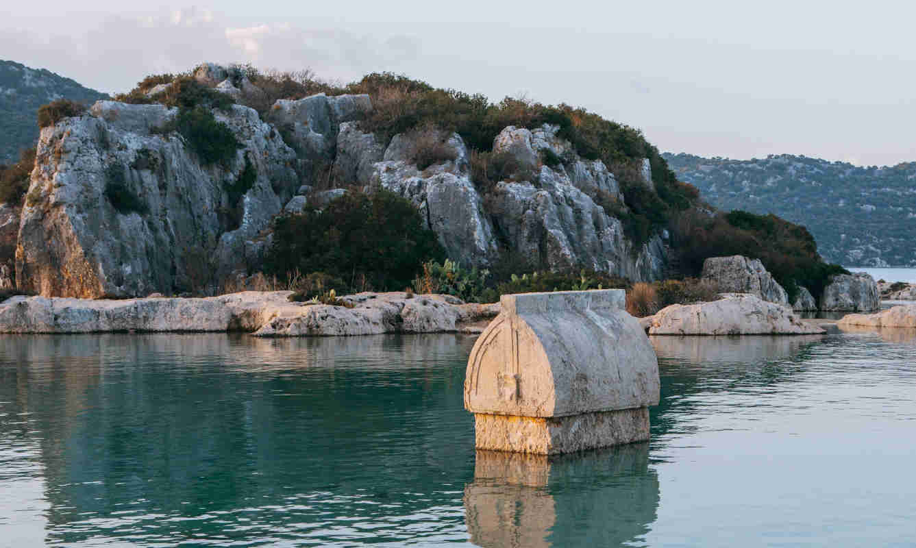 Sunken City of Kekova, Simena